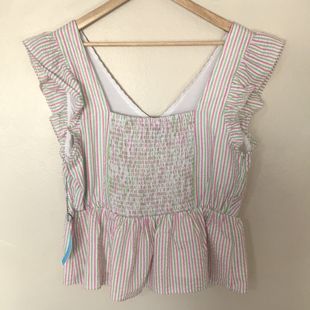 NWT‎ Draper James Top. XL - Picture 4 of 7